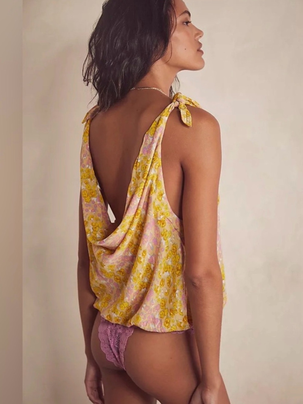 Free People Bare It All Bodysuit